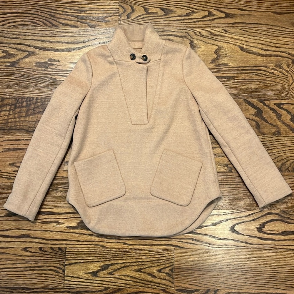 Tuckernuck Emerson Wool Equestrian Popover Jacket in Camel Size XXS